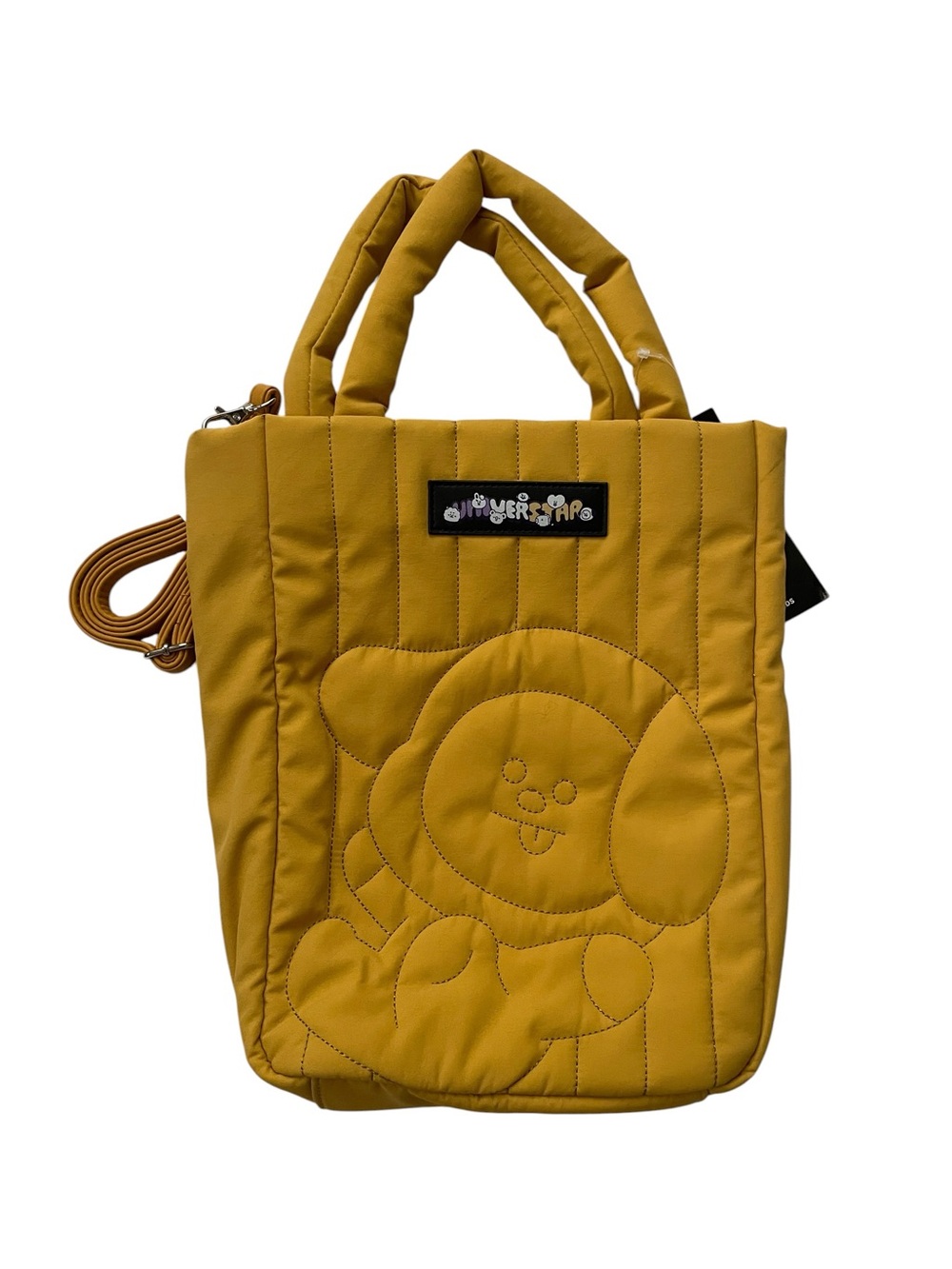 LINE FRIENDS BT21 CHIMMY Quilted tote Bag